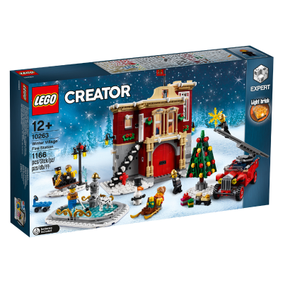 LEGO CREATOR EXPERT La caserne de pompiers du village d’hiver 2018